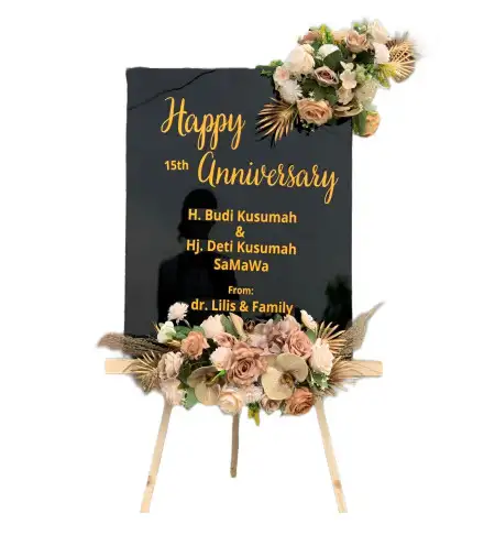 Papan Bunga Akrilik Teluklada